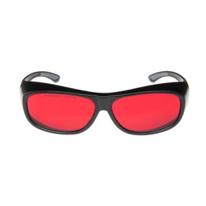 FoxFury red forensic goggles